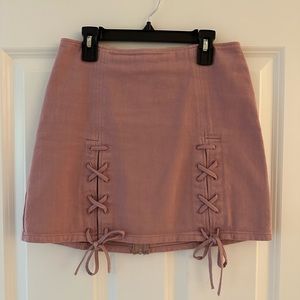 Wild Honey Mauve Skirt